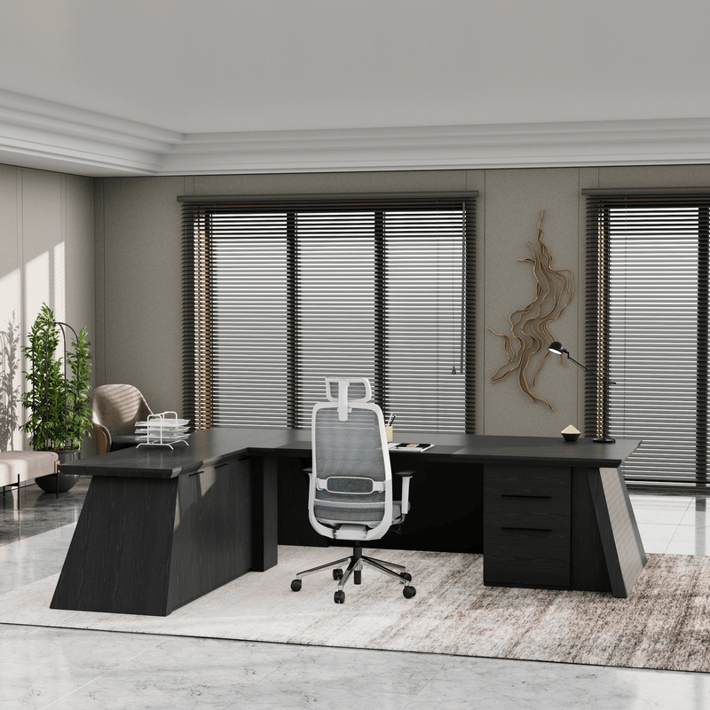 Adrian · Modern L-Shaped Executive Desk