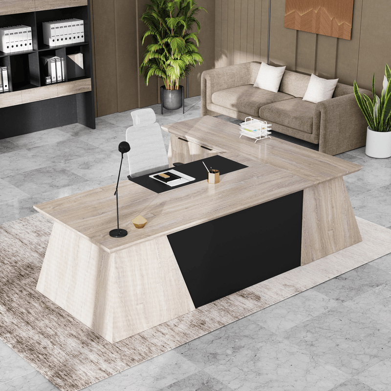 Adrian · Modern L-Shaped Executive Desk