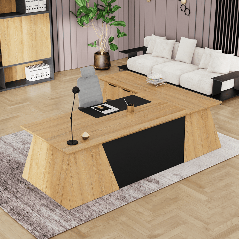 Adrian · Modern L-Shaped Executive Desk