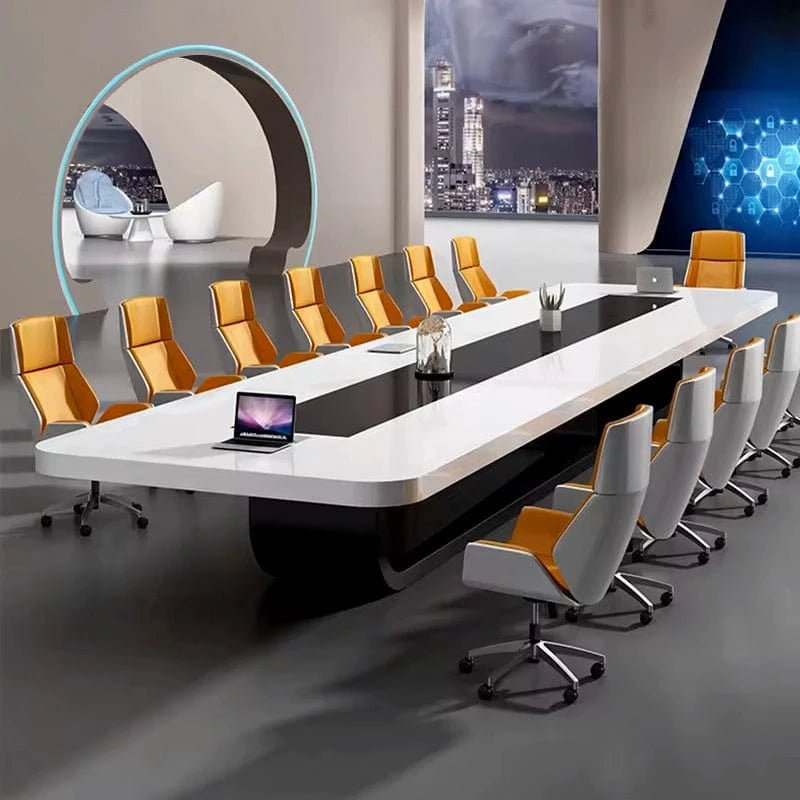 Aerith · Conference Room Table for Executive Boardroom, White