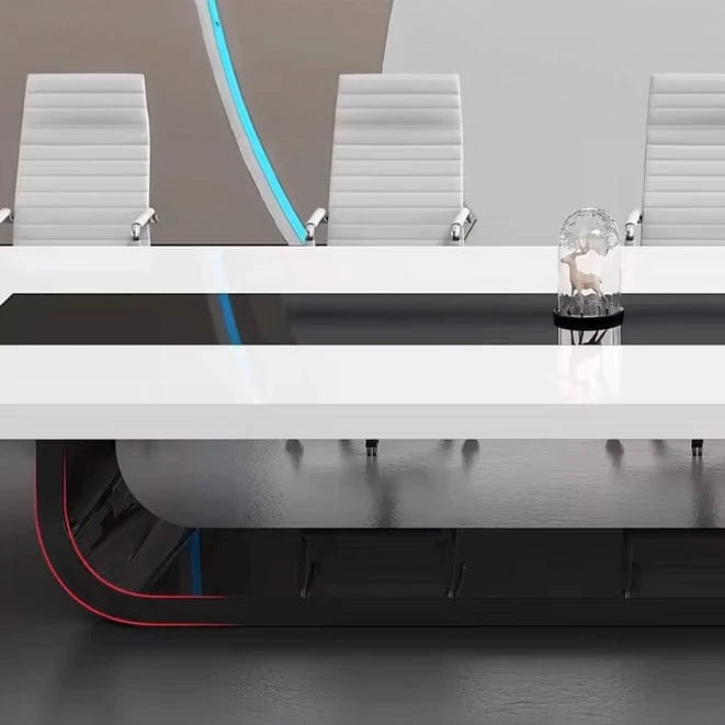 Aerith · Conference Room Table for Executive Boardroom, White