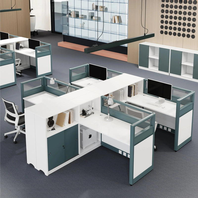 Aisley ยท L-Shaped Cubicle Workstation