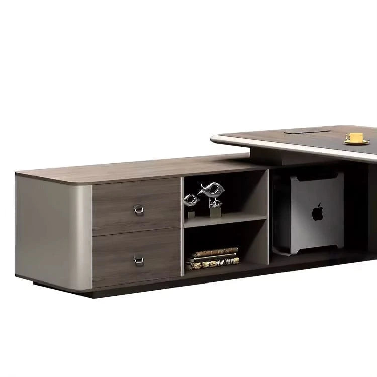Akai ยท Modern L-Shaped Executive Desk