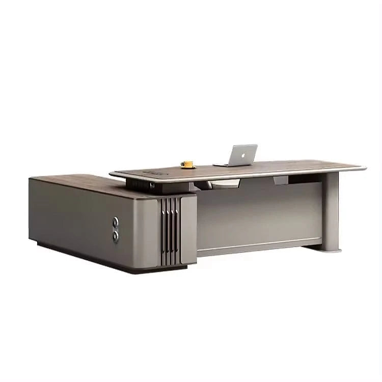 Akai ยท Modern L-Shaped Executive Desk