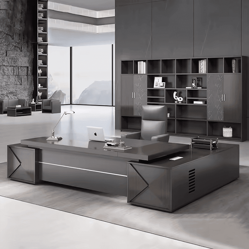 Alaric · Modern L-Shaped Executive Desk