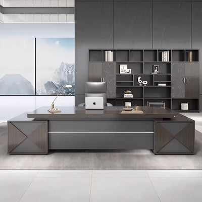 Alaric ยท Modern L-Shaped Executive Desk