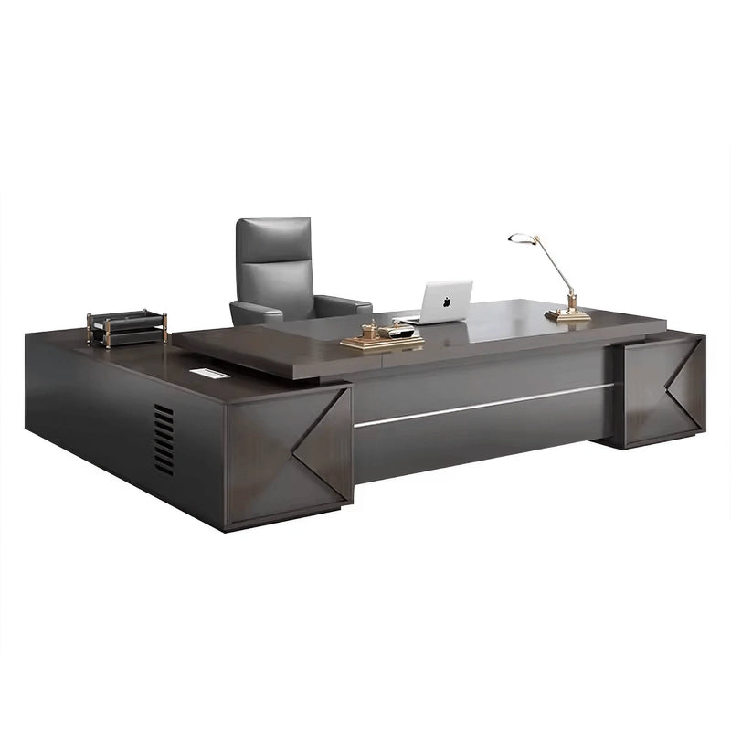 Alaric · Modern L-Shaped Executive Desk