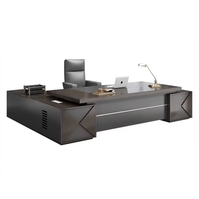 Alaric ยท Modern L-Shaped Executive Desk