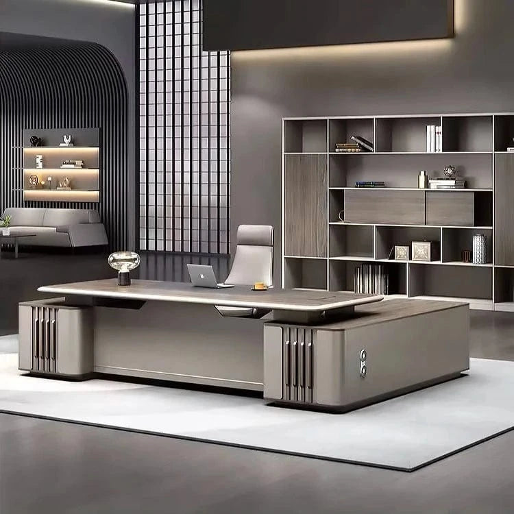 Alex · Modern L-Shaped Executive Desk