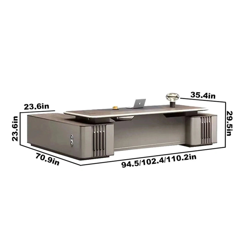 Alex · Modern L-Shaped Executive Desk