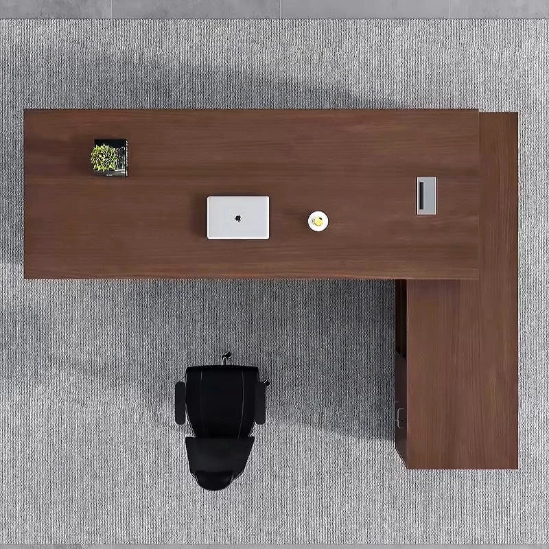 Alfonso · Modern L-Shaped Executive Desk
