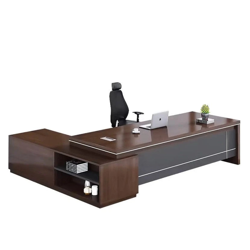 Alfonso · Modern L-Shaped Executive Desk