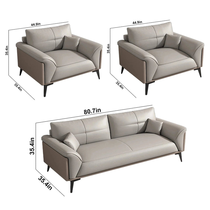 Amalia · Modern Office Waiting Area Lounge Seating Set