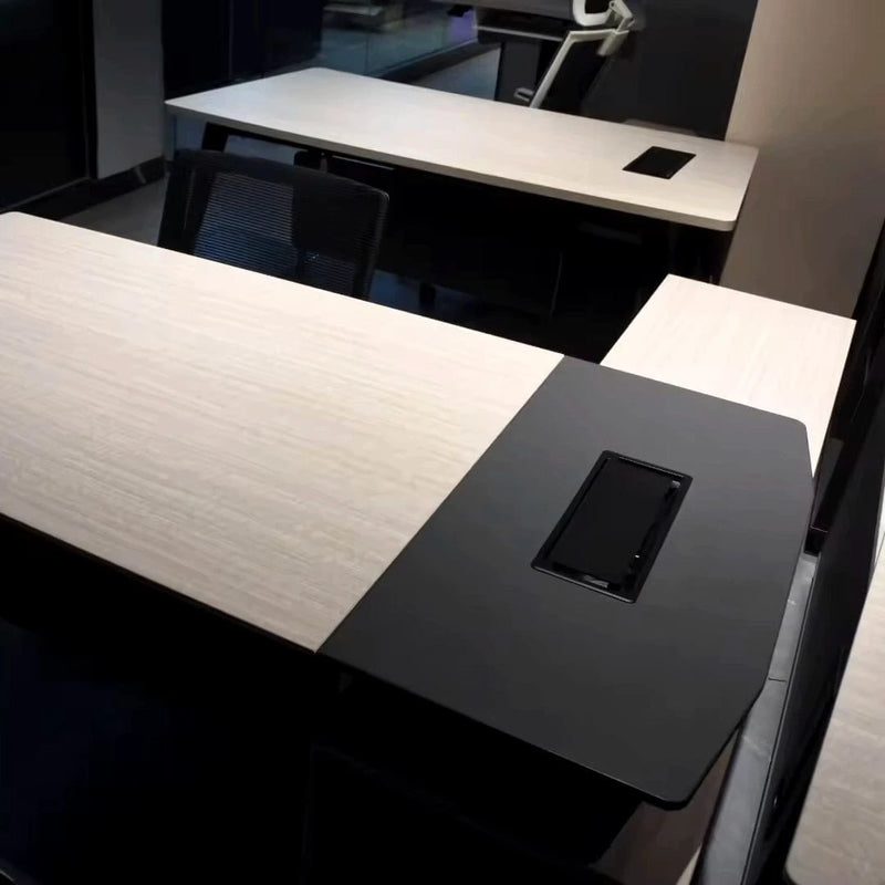 Amara · Modern L-Shaped Executive Desk