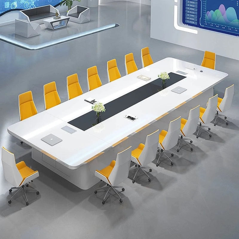 Amira ยท Executive Conference Room Table, White
