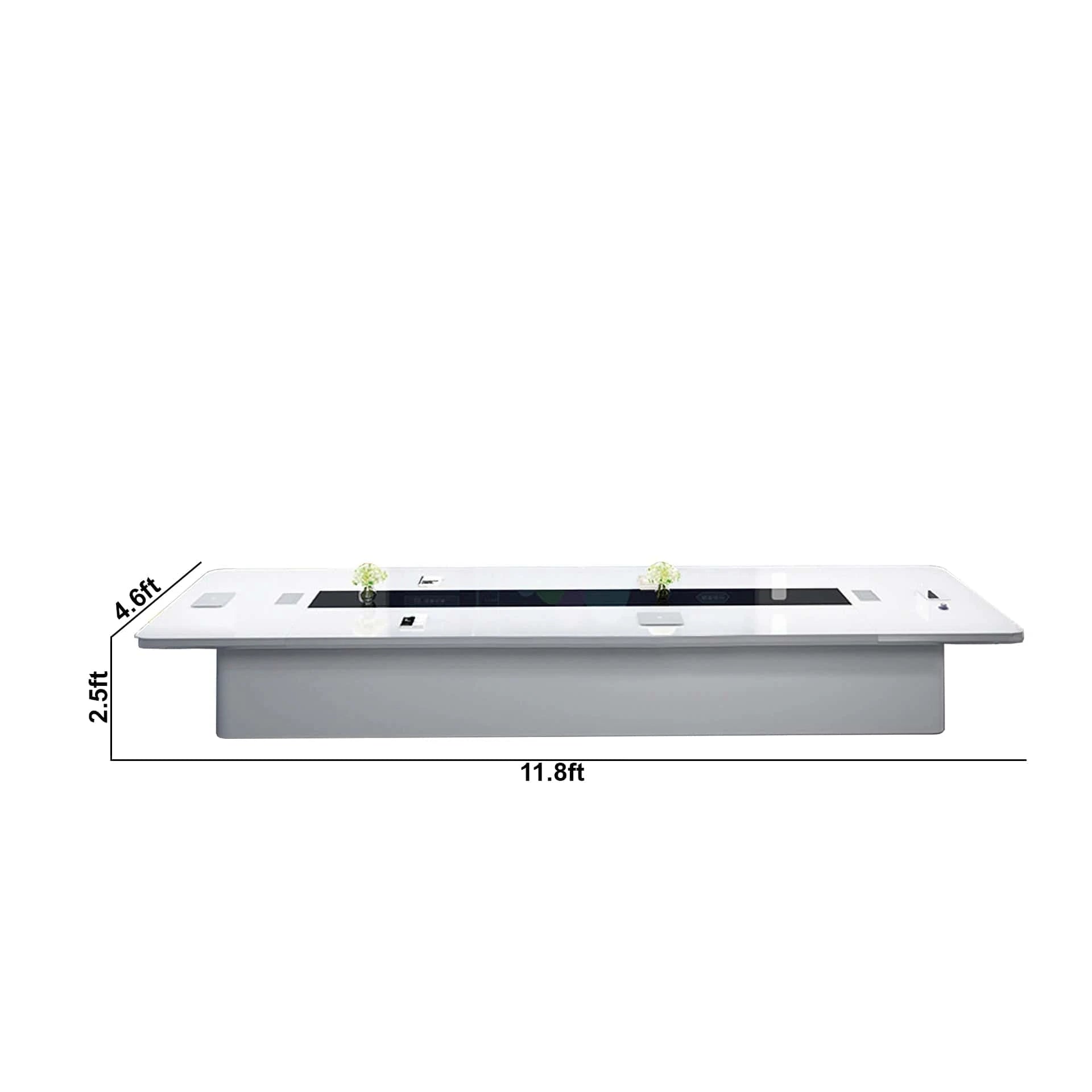 Amira ยท Executive Conference Room Table, White