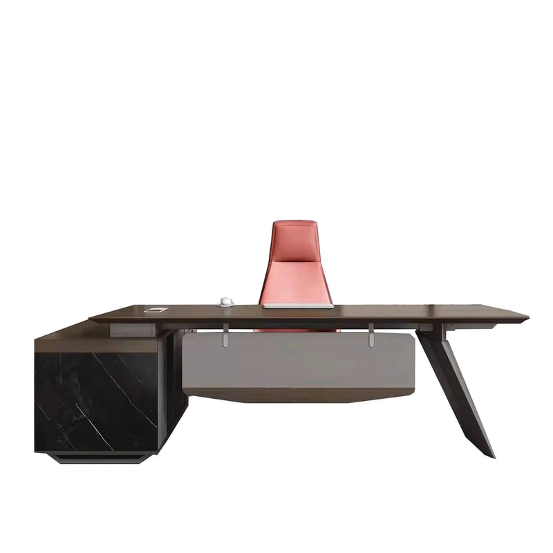 Andres · Modern L-Shaped Executive Desk