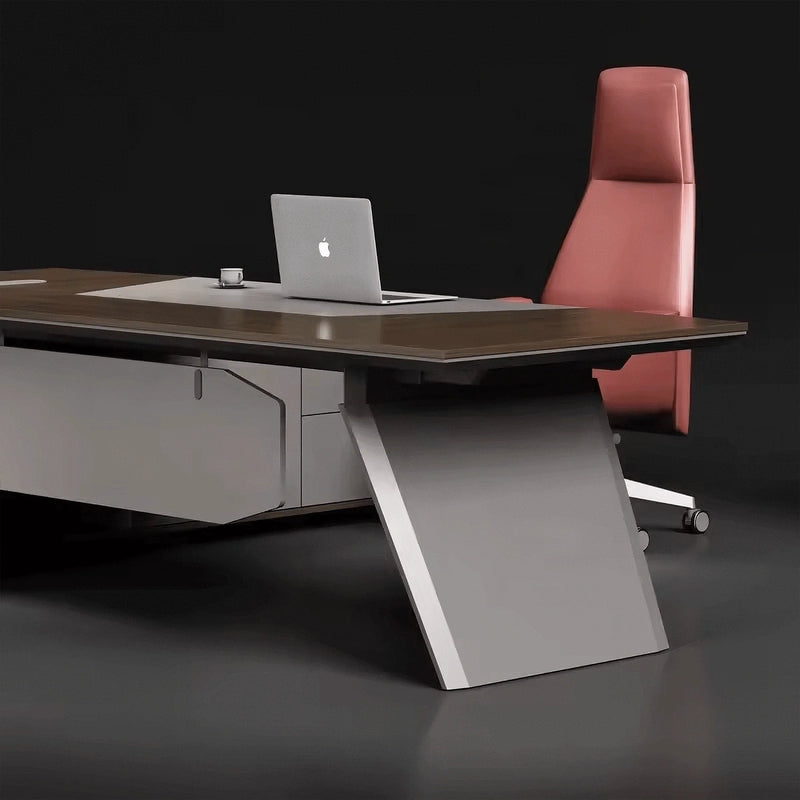Andres · Modern L-Shaped Executive Desk