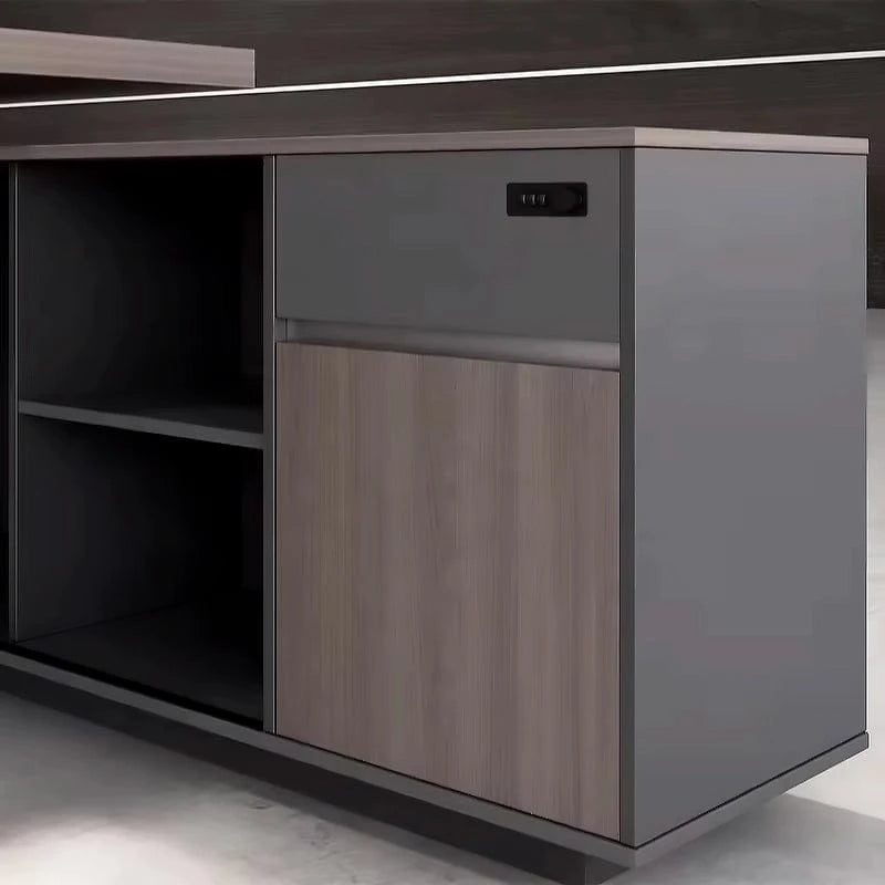 Angela · Modern L-Shaped Executive Desk