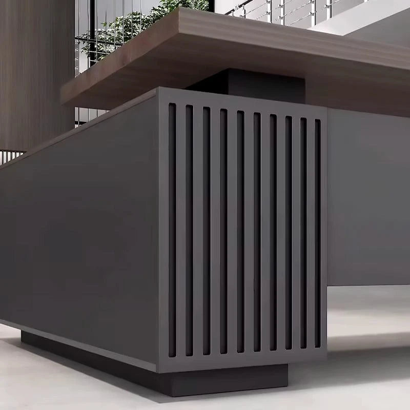 Angela · Modern L-Shaped Executive Desk