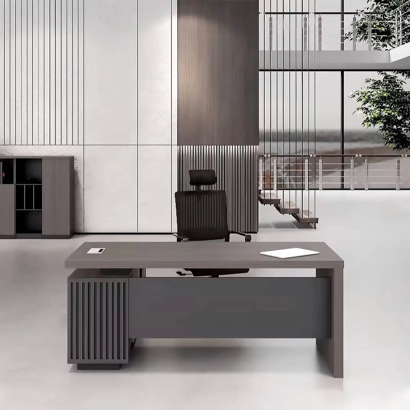 Angela · Modern L-Shaped Executive Desk