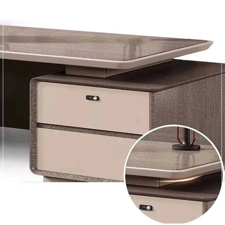 Angelica · Executive Desk w/ Mobile Storage