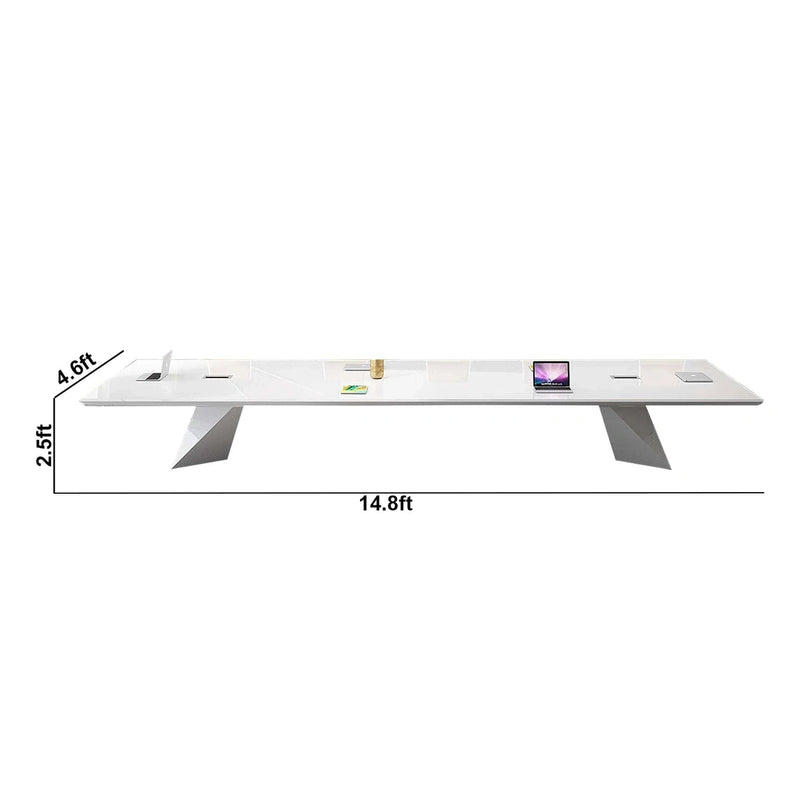 Ardyn · Conference Room Table, White