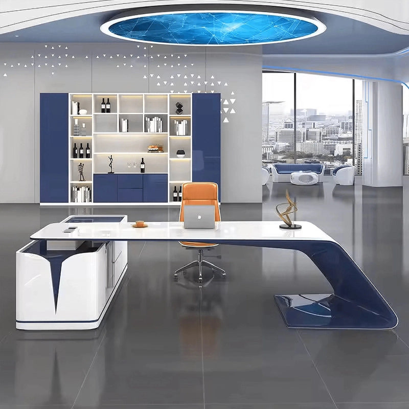 Aria ยท Modern L-Shaped Executive Desk