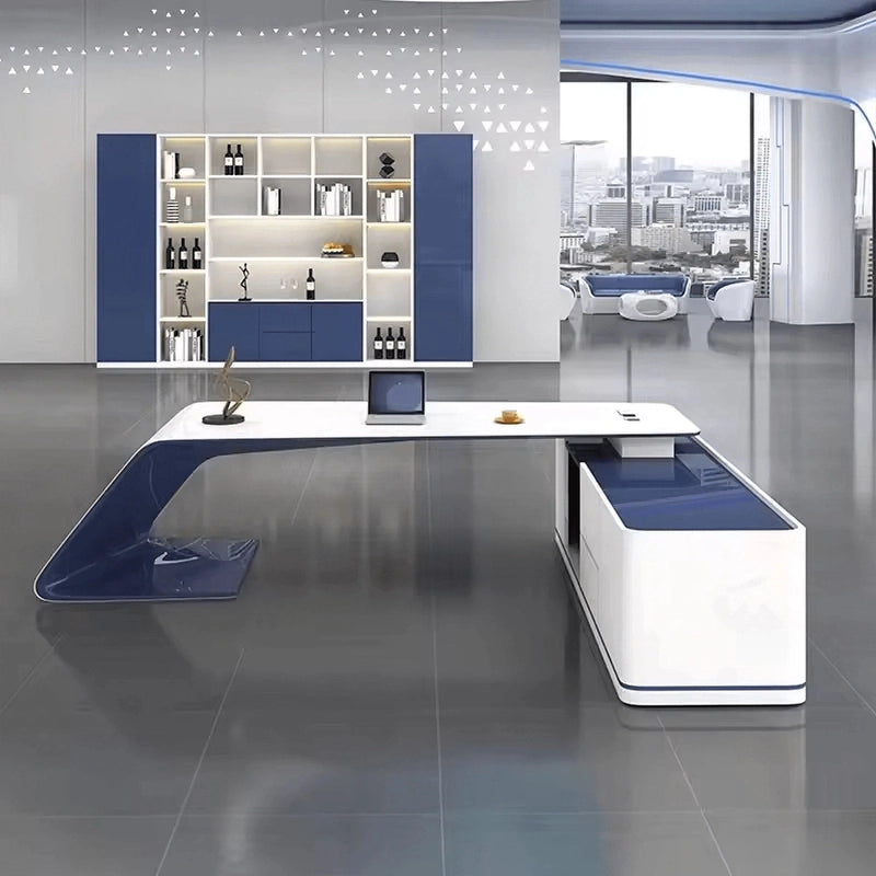 Aria ยท Modern L-Shaped Executive Desk
