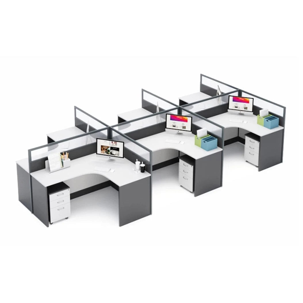 Arlo ยท L-Shaped Cubicle Workstation