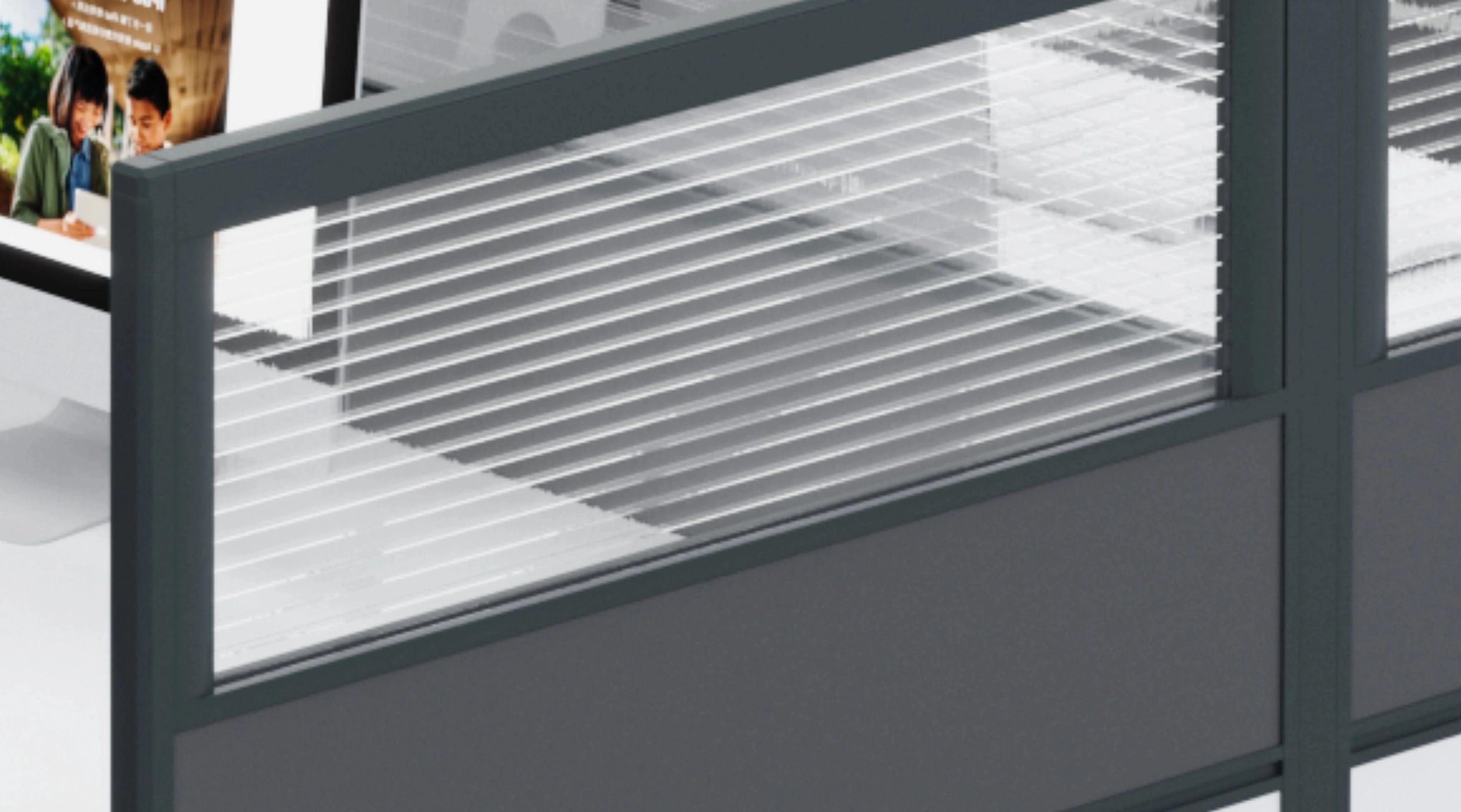 Arlo ยท L-Shaped Cubicle Workstation