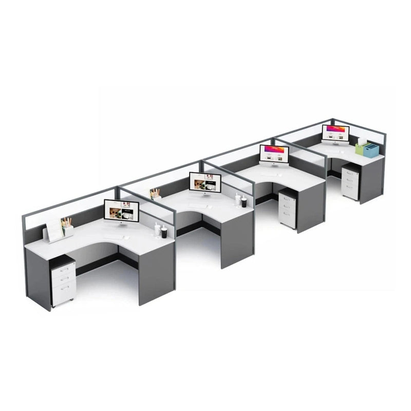 Arlo ยท L-Shaped Cubicle Workstation