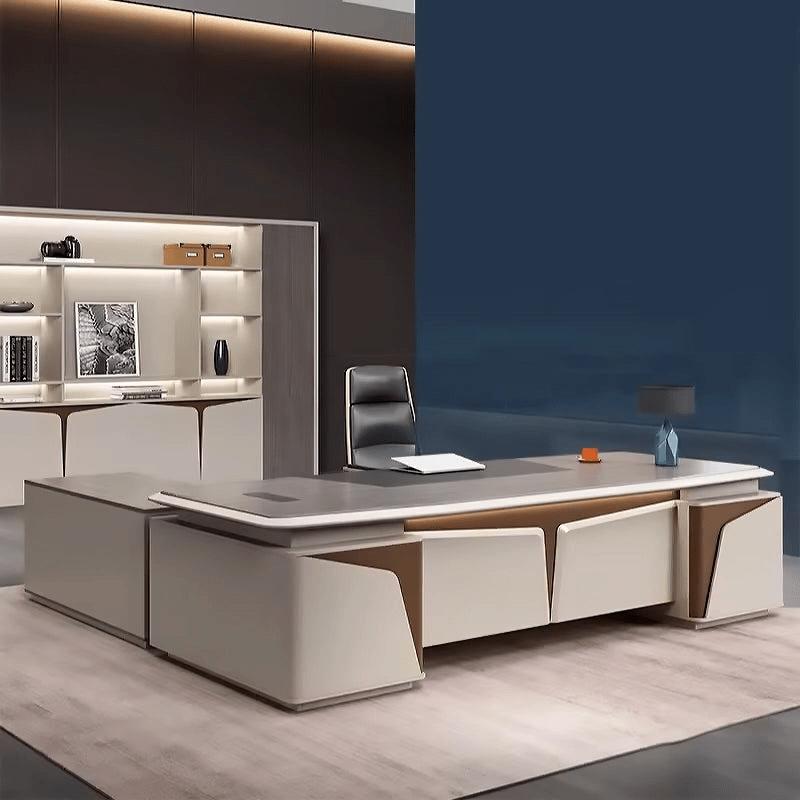 Armando · Executive Desk w/ Mobile Storage