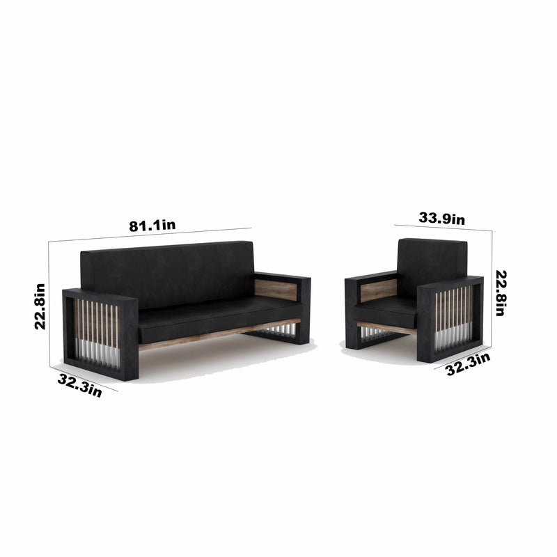 Asher · Modern Office Waiting Area Lounge Seating Set