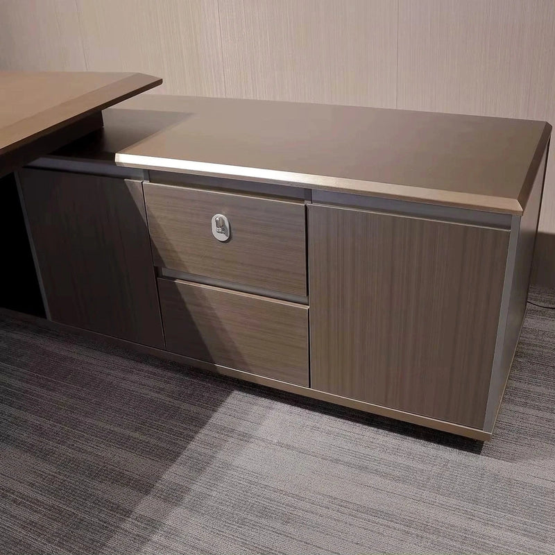 Aspen · Modern L-Shaped Executive Desk