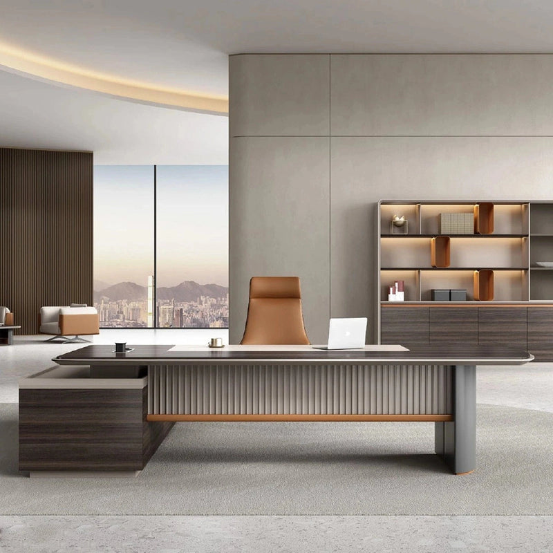 Asric · Modern L-Shaped Executive Desk