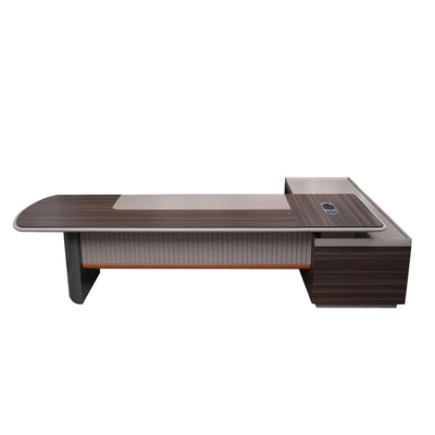 Asric ยท Modern L-Shaped Executive Desk