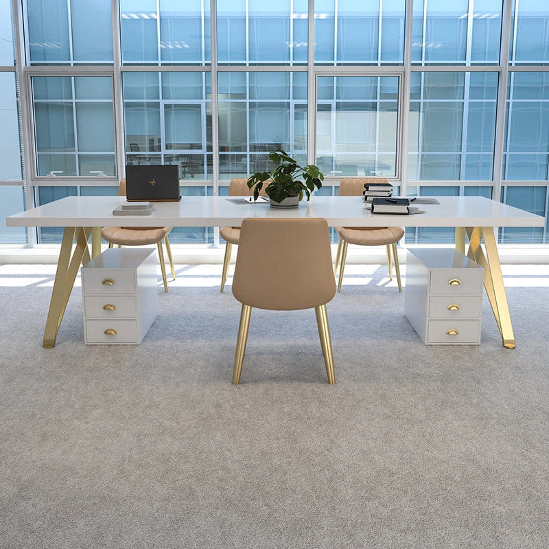 Astrid ยท Collaborative Meeting Table, White