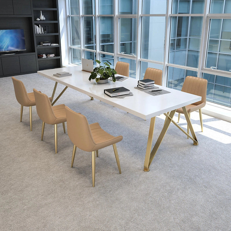 Astrid ยท Collaborative Meeting Table, White