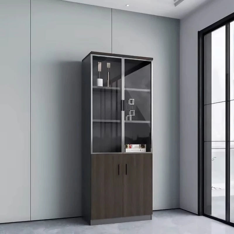 Aurora ยท Office Cabinets & Open Shelving