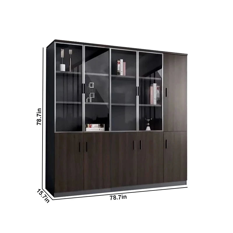 Aurora ยท Office Cabinets & Open Shelving
