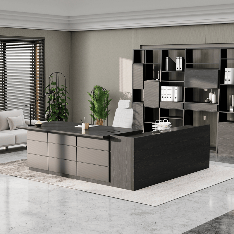 Austin · Modern L-Shaped Executive Desk
