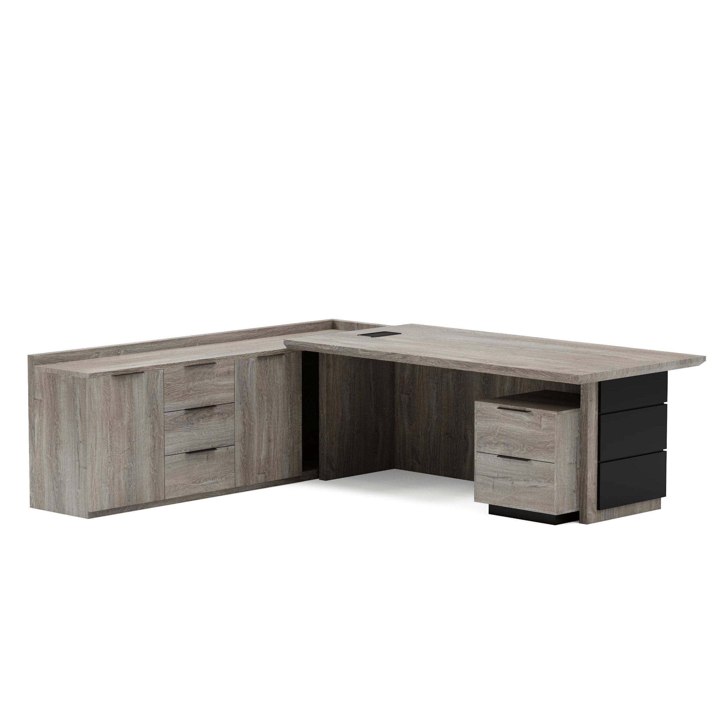 Austin · Modern L-Shaped Executive Desk