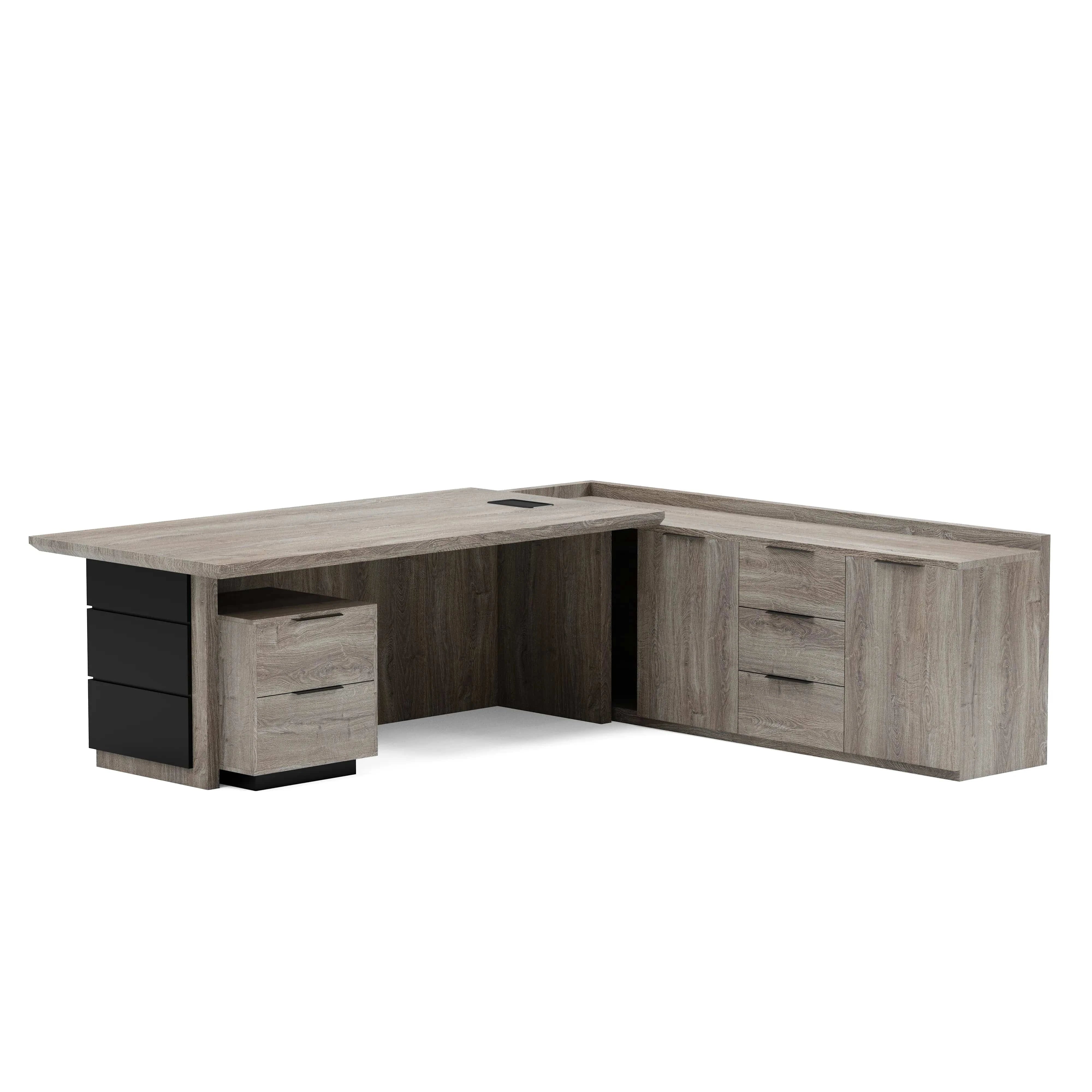 Austin · Modern L-Shaped Executive Desk