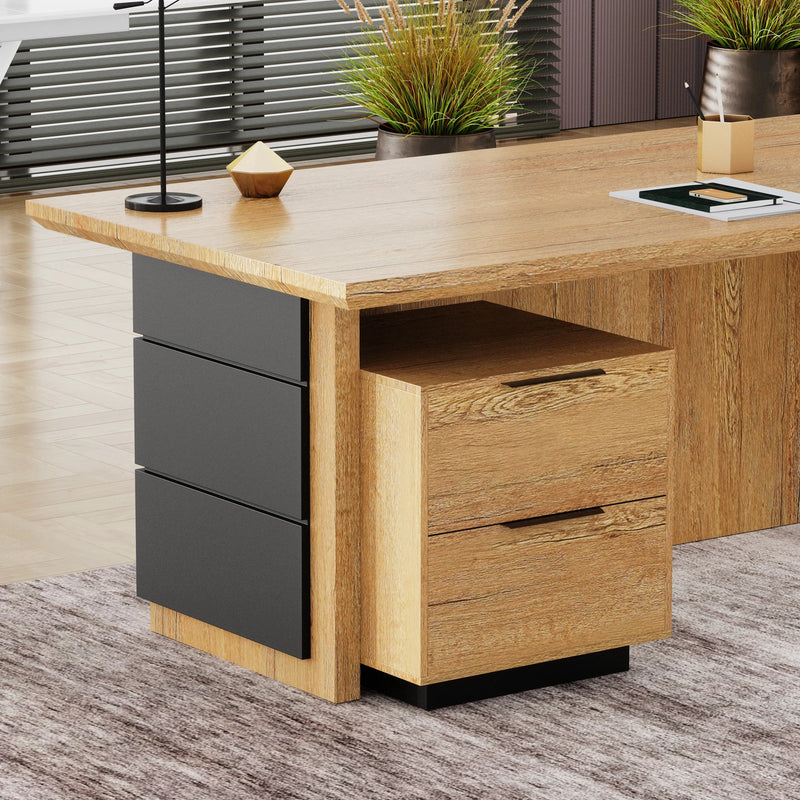 Austin · Modern L-Shaped Executive Desk