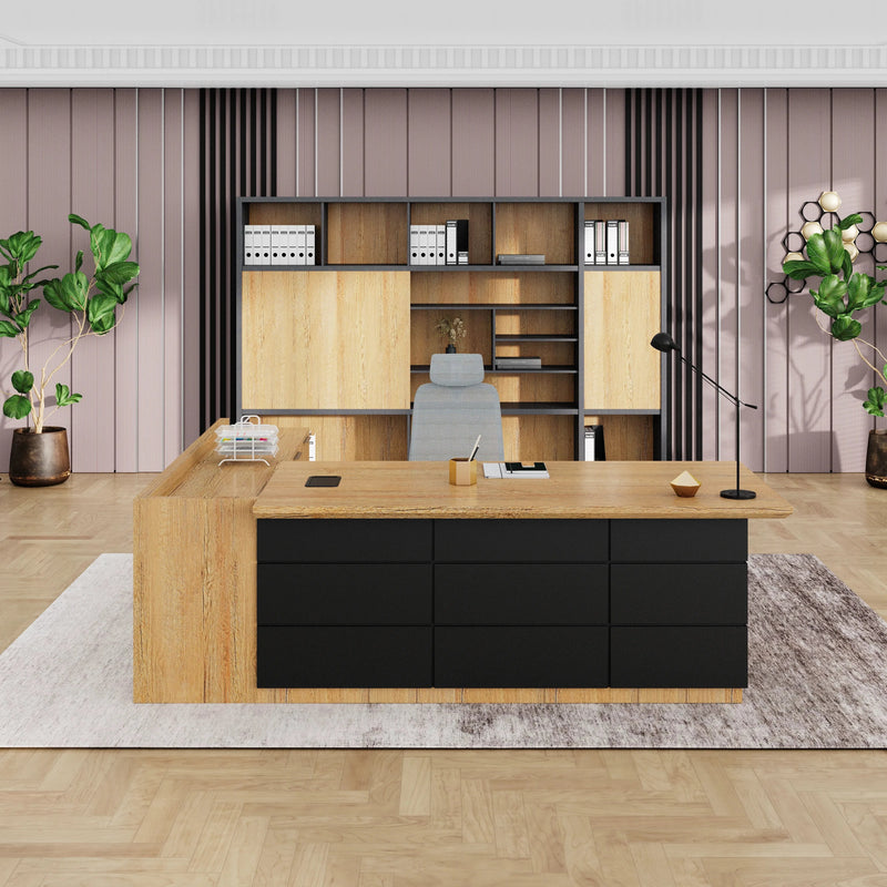 Austin · Modern L-Shaped Executive Desk