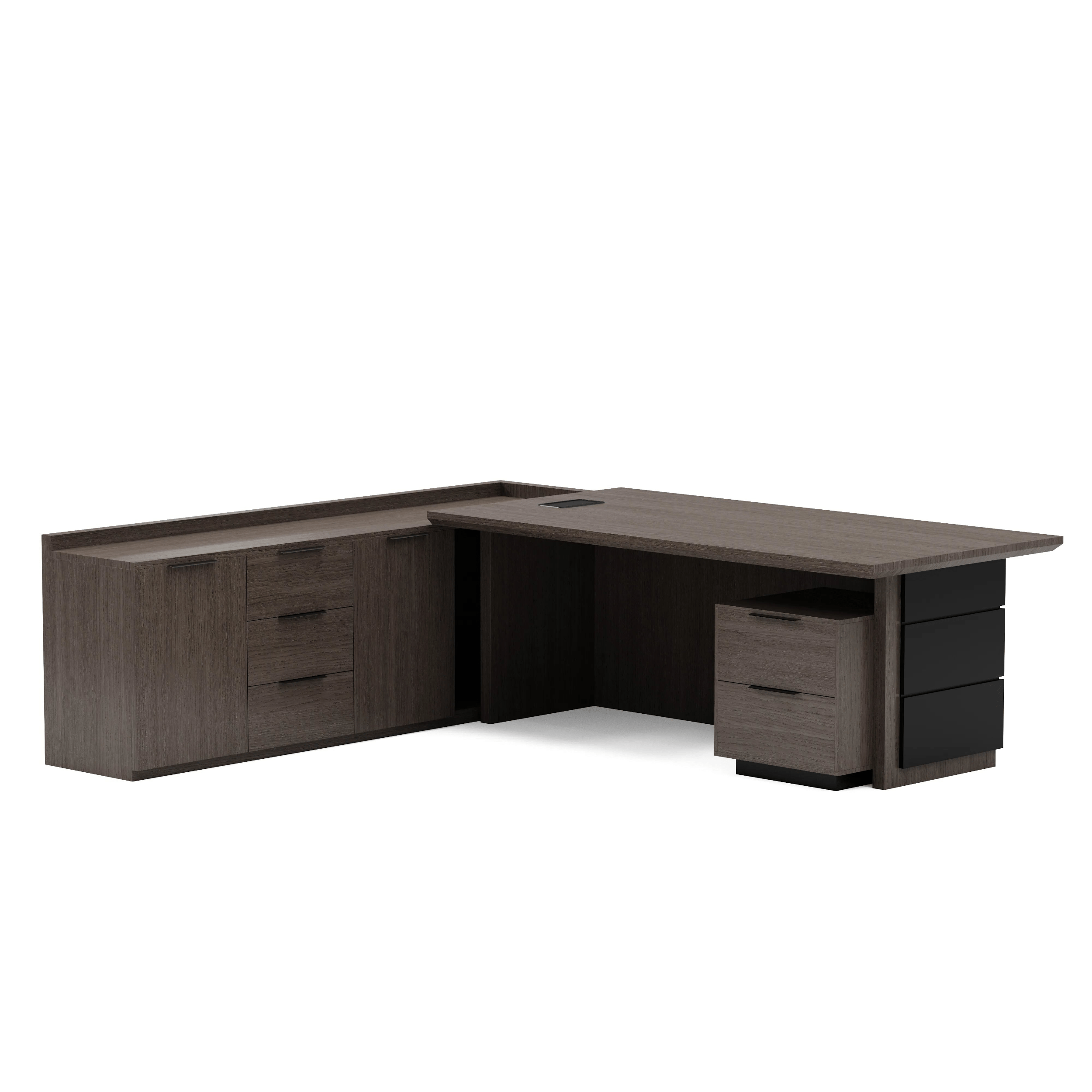 Austin · Modern L-Shaped Executive Desk