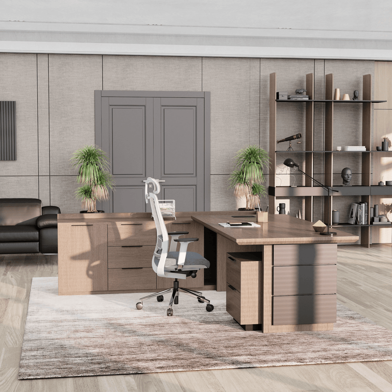 Austin · Modern L-Shaped Executive Desk