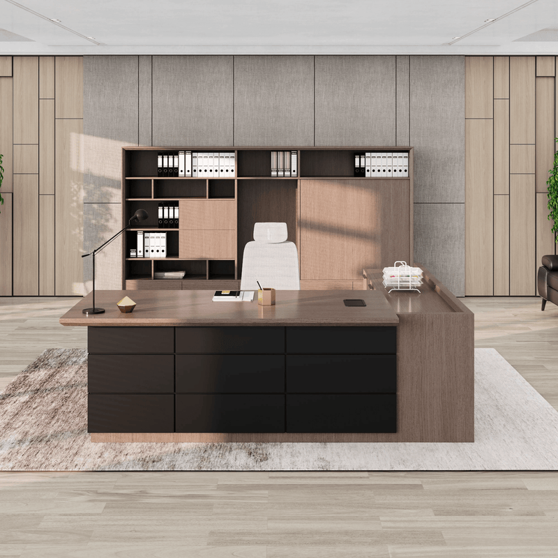 Austin · Modern L-Shaped Executive Desk
