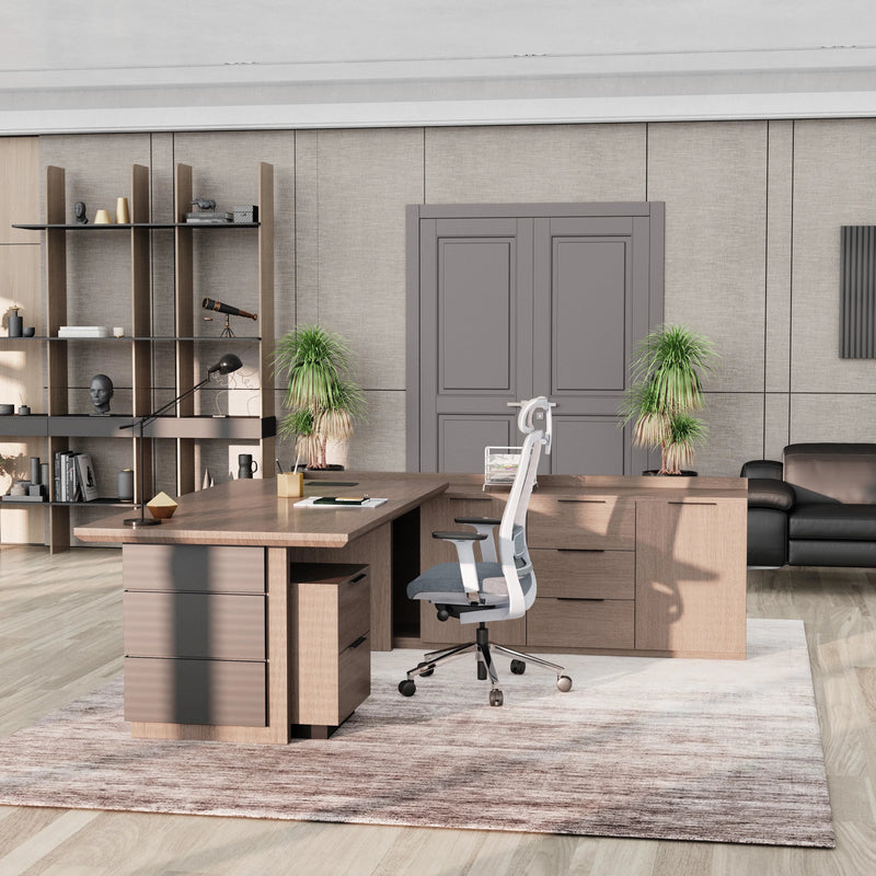 Austin · Modern L-Shaped Executive Desk
